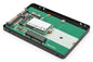 BOX ESTERNO 2,5" SATA HDD M.2 O mSATA SATA 3 6 Gbit/s, FINO A 520 MB/s