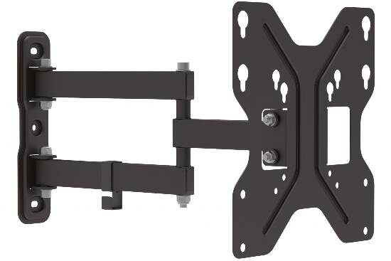 SUPPORTO A PARETE A DUE SNODI PER SCHERMI LED/LCD