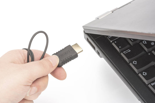 DIGITUS Cavo di connessione HDMI High Speed, Tipo A, altamente flessibile mt 2