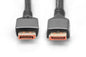DIGITUS CAVO 16K DISPLAYPORT 2.1, 1 MT, 80G, NERO