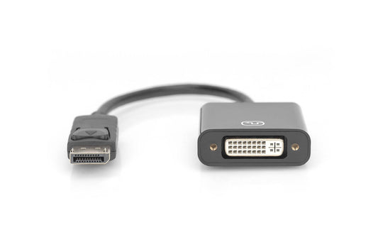 DIGITUS Adattatore attivo / Convertitore DisplayPort, da DP a DVI