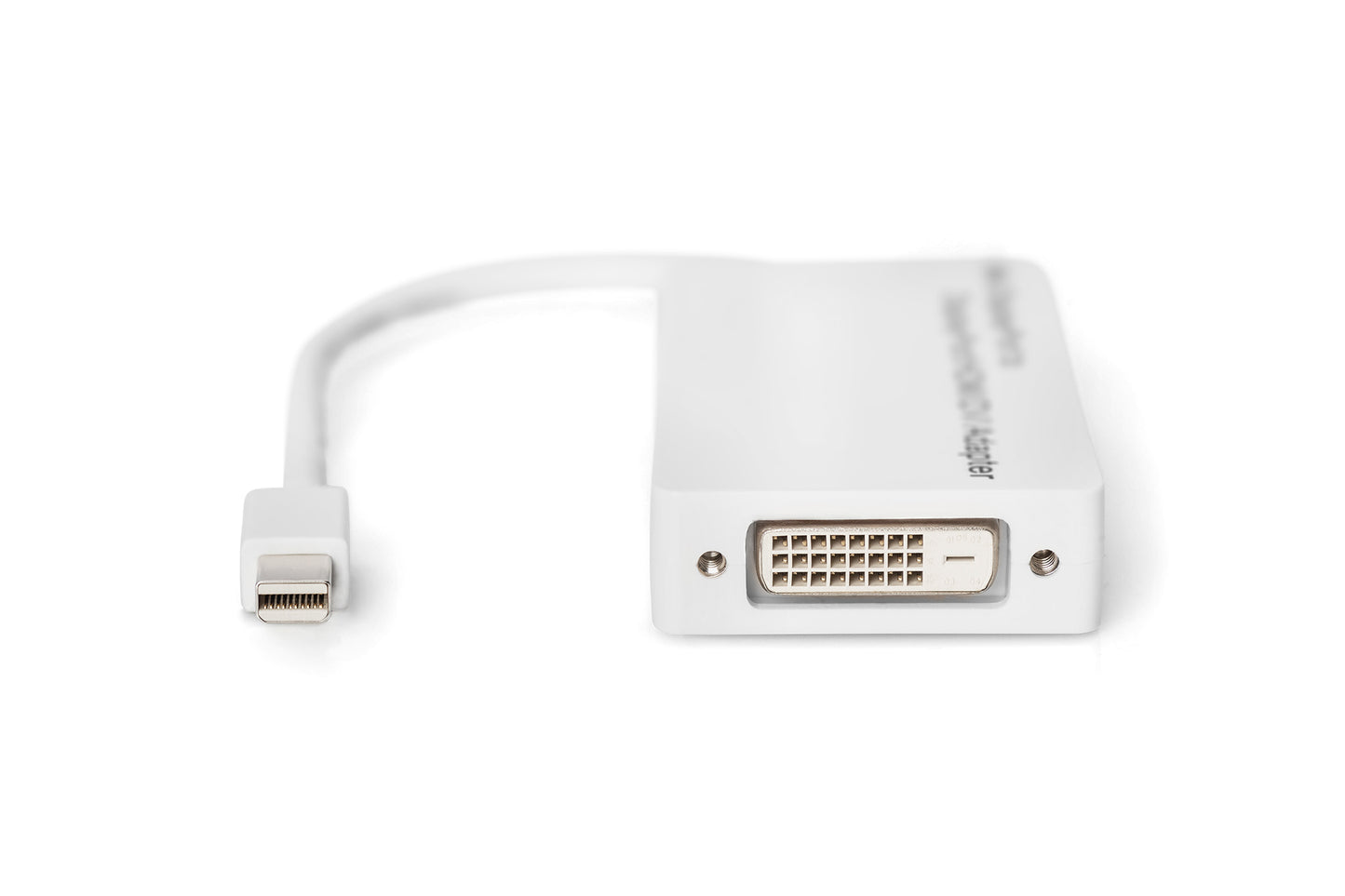 DIGITUS Adattatore / Convertitore Mini DisplayPort - da Mini DP a DisplayPort, HDMI + DVI