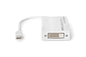 DIGITUS Adattatore / Convertitore Mini DisplayPort - da Mini DP a DisplayPort, HDMI + DVI