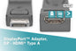 ADATTATORE DISPLAYPORT MASCHIO HDMI FEMMINA DIGITUS