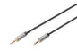 DIGITUS Cavo di collegamento audio, da jack 3,5 mm a jack 3,5 mm mt 1,8