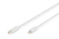 DIGITUS Cavo dati/di ricarica, Lightning-USB-Cª, MFI, 1m