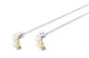 CAVO RETE S-FTP CAT.6A DOPPIA SCHERMATURA LSOH COLORE GRIGIO MT. 15 CONNETTORE 90°