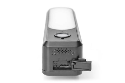 Telecamera smart da esterno Full HD con proiettore a LED, WLAN + comando vocale Digitus