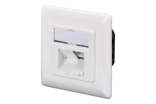 PRESA A MURO ESTERNA RJ45 CAT. 6 PER RETI