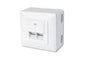CONFEZIONE 5 PRESE A MURO A DUE PORTE RJ45 CATEGORIA 6 DIGITUS