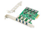 SCHEDA 4 PORTE USB 3.0 PCI-EXPRESS DIGITUS