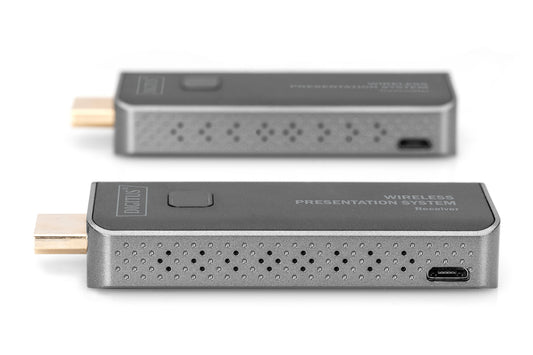 SET DISPOSITIVI WIRELESS HDMI PER PRESENTAZIONI TRASMETTITORE + RICEVITORE 50 MT FULL HD DIGITUS