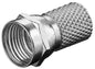 CONNETTORE ANTENNA TIPO "F" 7 MM ZINCO