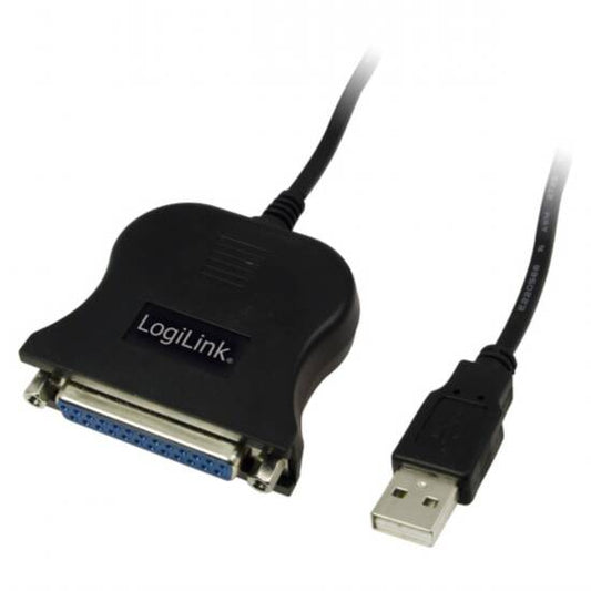 CAVO ADATTATORE DA USB A - CONNETTORI 25 POLI PER STAMPANTE PARALLELA