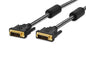 CAVO DVI 24+1 IN BLISTER CON FERRITI DUAL LINK MT 2