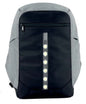 ZAINO NOTEBOOK 15.6"/TABLET CON CERNIERE ANTIFURTO E CONNESSIONI AUDIO/USB E STRISCIA LED