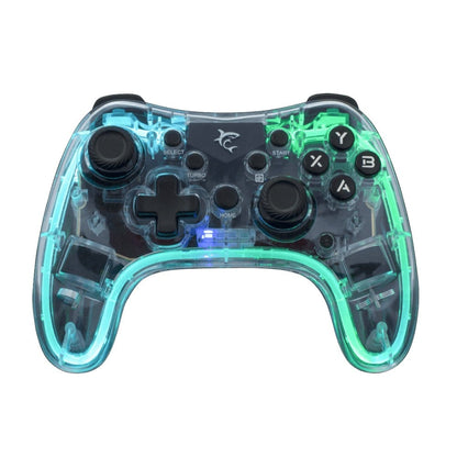 Joypad Controller di Gioco con Retroilluminazione LED e Doppia Vibrazione USB-C&trade; e Bluetooth