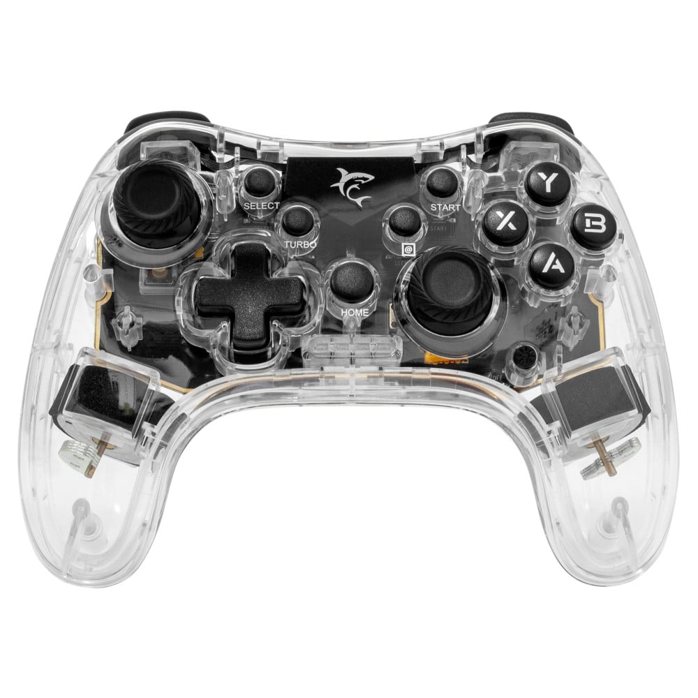 Joypad Controller di Gioco con Retroilluminazione LED e Doppia Vibrazione USB-C&trade; e Bluetooth