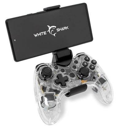 Joypad Controller di Gioco con Retroilluminazione LED e Doppia Vibrazione USB-C&trade; e Bluetooth