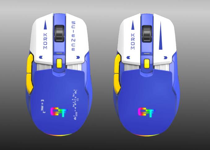 Copertura di ricambio Science set per Mouse Cortek KROM