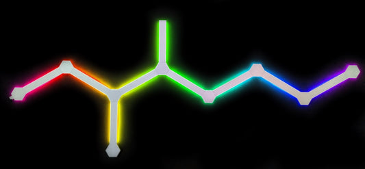 9 barre cm 20 da muro Luci ambientali pilotabili con Google Assistant, Alexa, Siri wireless/Bluetooth con telecomando