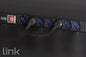 MULTIPRESA DA RACK 19" 7 PRESE UNIVERSALI CON INTERRUTTORE SPINA ITALIANA 16A CAVO MT 3