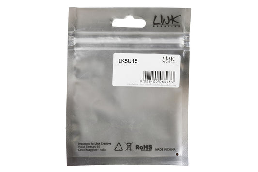 CAVO RETE UTP CAT. 5E NON SCHERMATO MT. 1,5 COLORE GRIGIO