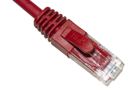 CAVO RETE CATEGORIA 6A NON SCHERMATO UTP AWG24 COLORE ROSSO HALOGENFREE MT 15