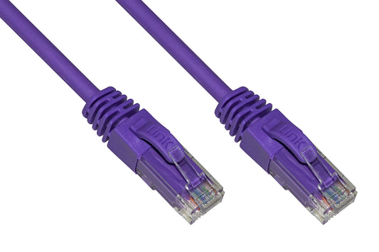 CAVO RETE CATEGORIA 6A NON SCHERMATO UTP AWG24 COLORE VIOLA HALOGENFREE MT 30