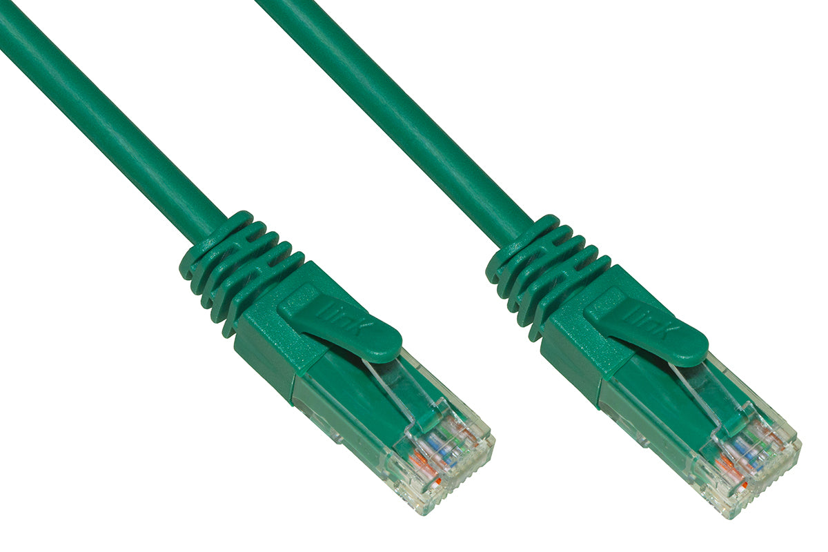 CAVO RETE CATEGORIA 6A NON SCHERMATO UTP AWG24 COLORE VERDE HALOGENFREE MT 50