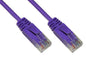 CAVO RETE CATEGORIA 6 NON SCHERMATO UTP COLORE VIOLA HALOGENFREE MT 1 SLIM