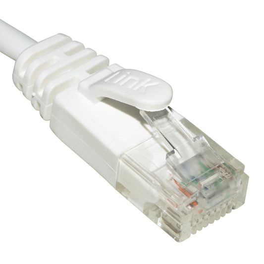 CAVO RETE CATEGORIA 6 NON SCHERMATO UTP COLORE BIANCO HALOGENFREE MT 1,5 SLIM