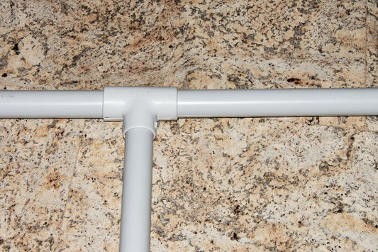 GIUNTO A T PER TUBI DI CONDOTTA DIAMETRO 32 MM PVC LK80432