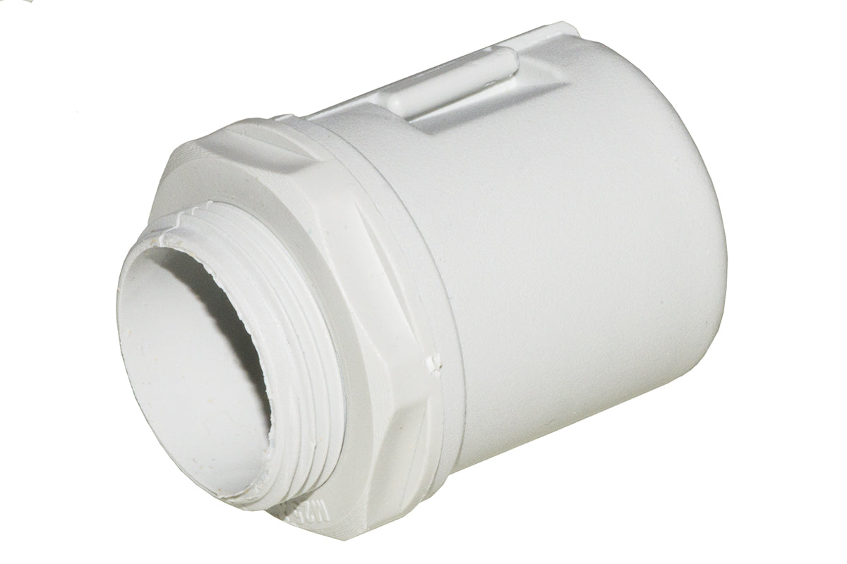 ADATTATORE A SPIRALE PER CONDOTTA CORRUGATA DIAMETRO 25 MM