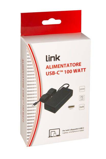 ALIMENTATORE USB-C 100 WATT