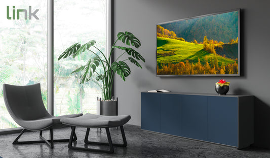 BRACCIO A MURO CON 2 SNODI PER TV LED/LCD DA 13 A 37" FINO A 15KG E VESA 100X100