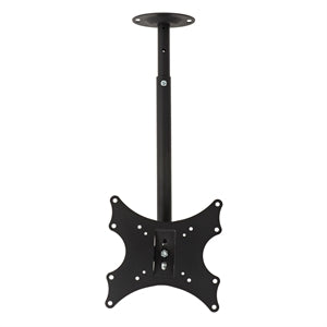 STAFFA ESTENSIBILE MONTAGGIO A SOFFITTO PER TV LED/LCD DA 13 A 43" FINO A 25KG E VESA 200X200