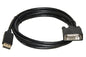 CAVO DISPLAYPORT MASCHIO - DVI MASCHIO CONTATTI DORATI MT. 10