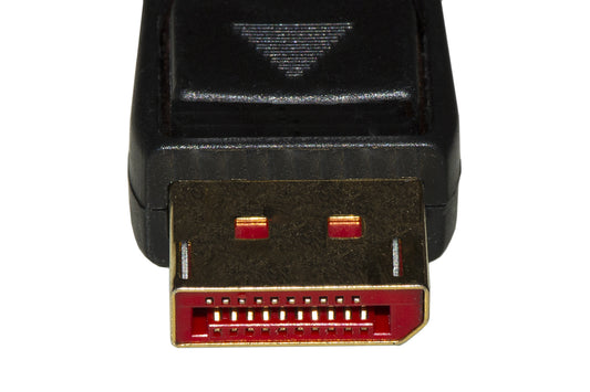 CAVO DISPLAYPORT 1.4 - HDMI® CONTATTI DORATI 4KX2K 60HZ 18GBPS HDR RGB 4:4:4 DOPPIA SCHERMATURA MT 1