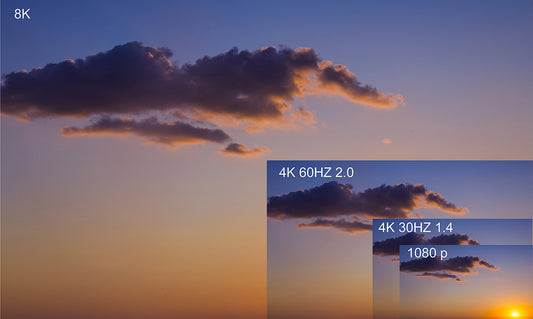 CAVO HDMI® 8K 60HZ PER PC, NOTEBOOK, HDTV, ECC MT 1 COLORE NERO