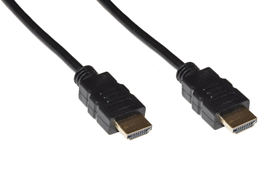 CAVO HDMI ®  4Kx2K PER PC, NOTEBOOK, HDTV, ECC CONTATTI DORATI MT 1 COLORE NERO