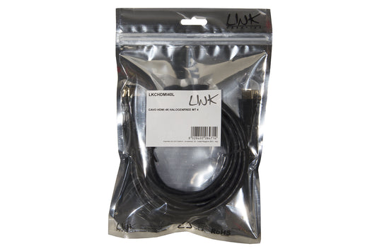 CAVO HDMI® 4Kx2K 30HZ GUAINA HALOGENFREE PER PC, NOTEBOOK, HDTV, ECC CONTATTI DORATI MT 4