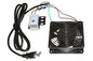 VENTOLA 220 VOLT 120X120 MM UNIVERSALE COLORE NERO PER ARMADI RACK CON TERMOSTATO E CAVO DI ALIMENTAZIONE