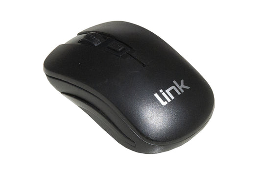 MOUSE WIRELESS 3 TASTI NERO RICEVITORE USB 1000 DPI