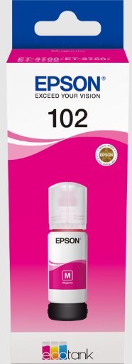 EPSON 102 EcoTank Magenta ink bottle - C13T03R340