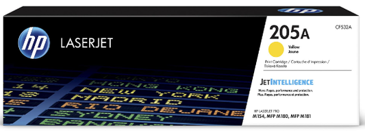 HP 205A Original Yellow LaserJet Toner Cartridge - CF532A