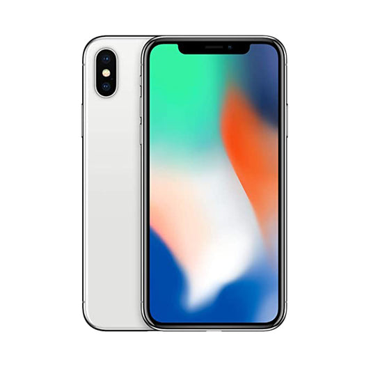(REFURBISHED) Apple iPhone X 256Gb Silver A11 MQAG2QL/A 5.8 Argento [Grade B]