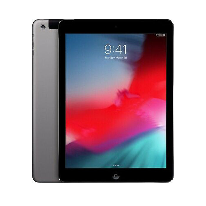 (REFURBISHED) Apple iPad Air 1 (A1475) 32Gb SpaceGray (1a gen.) 9.7 MD792B/B WiFi+LTE 4G Cellular Grigio Siderale [Grade B]