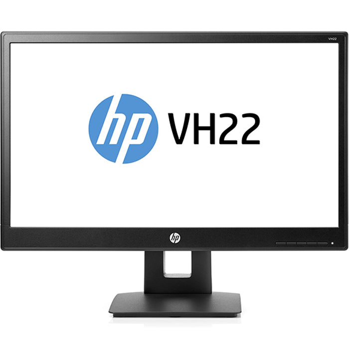 (REFURBISHED) Monitor HP VH22 22 Pollici 1920x1080 Full-HD VGA DVI DP Black