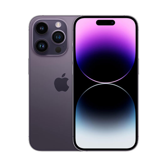 (REFURBISHED) Apple iPhone 14 Pro 128GB Deep Purple MQ0G3QL/A 6.1" Viola [Grade B]